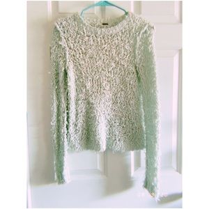 Free people XS teal sweater